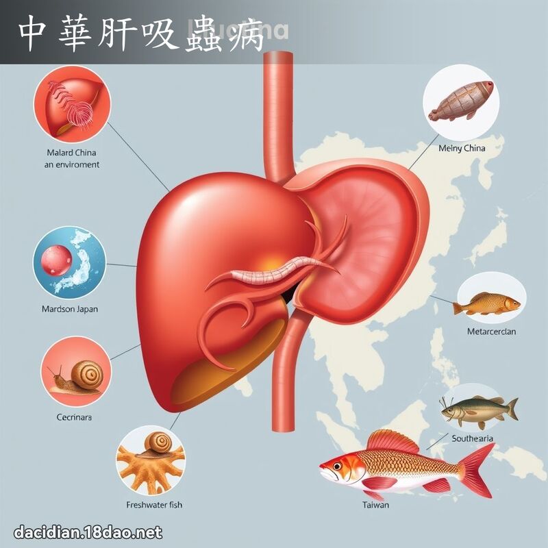 中華肝吸蟲病 - 國語大辭典配圖