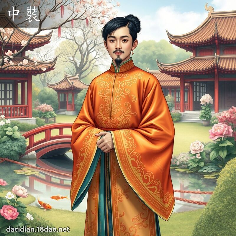 中裝 - 國語大辭典配圖