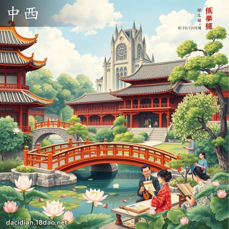 中西 - 國語大辭典配圖