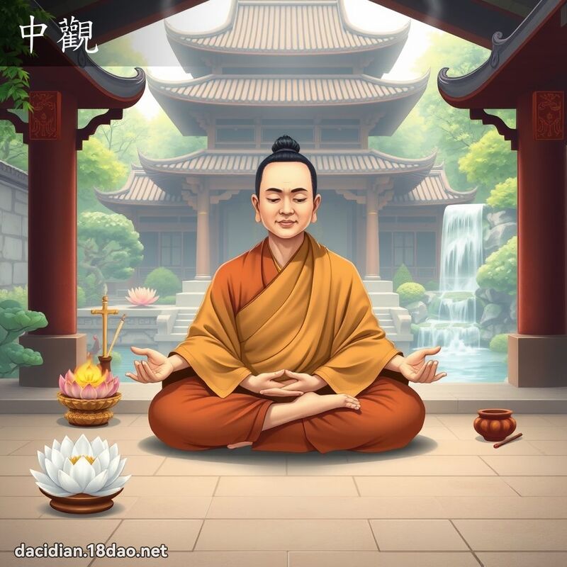 中观 - 国语大辞典配图