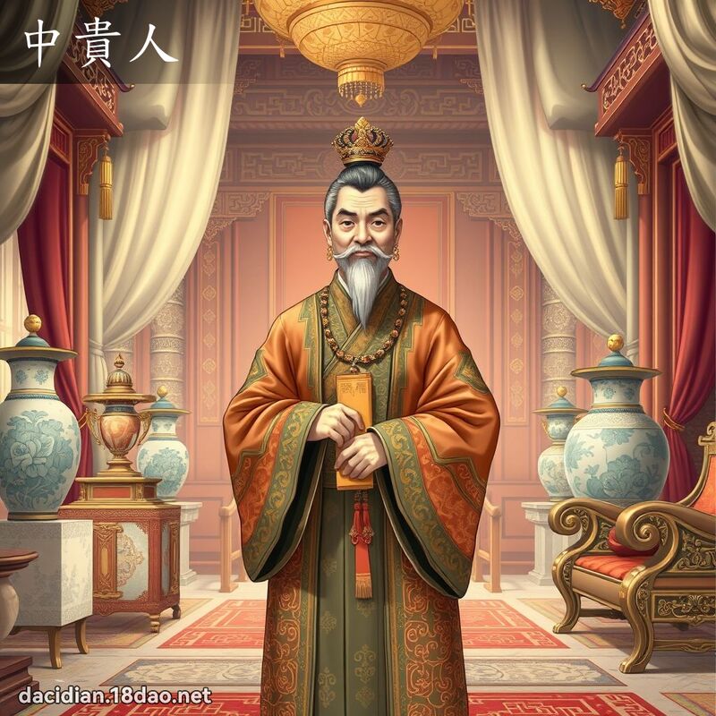 中貴人 - 國語大辭典配圖