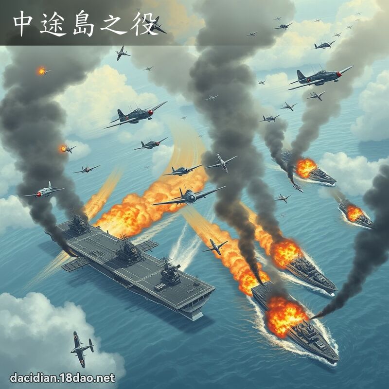 中途島之役 - 國語大辭典配圖