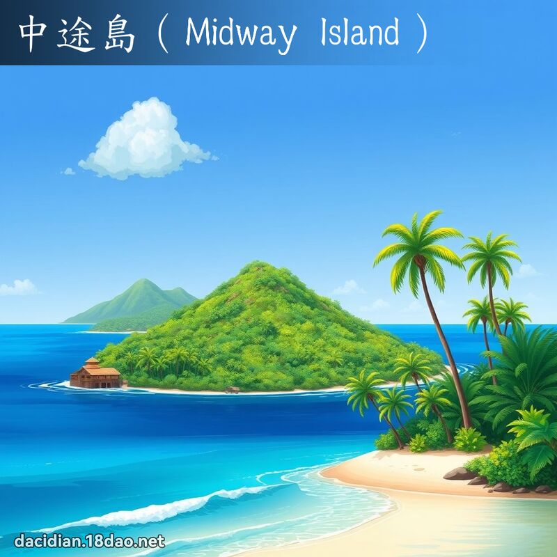 中途岛（Midway Island） - 国语大辞典配图