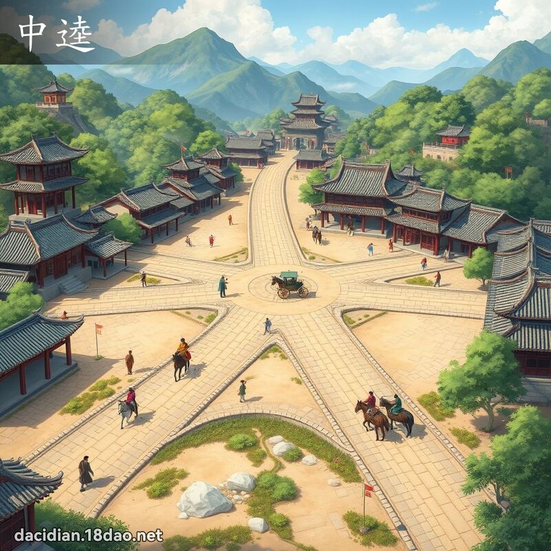 中逵 - 國語大辭典配圖