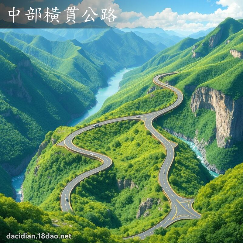 中部橫貫公路 - 國語大辭典配圖