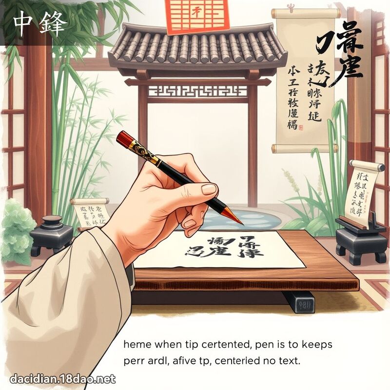 中锋 - 国语大辞典配图