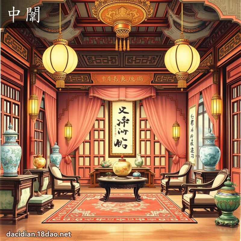 中闈 - 国语大辞典配图