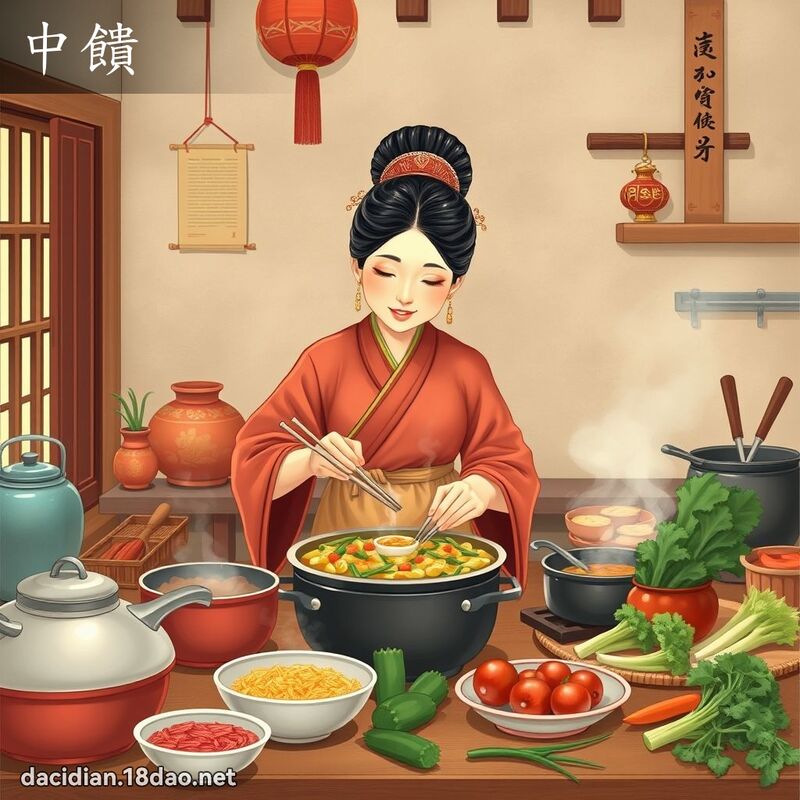 中馈 - 国语大辞典配图