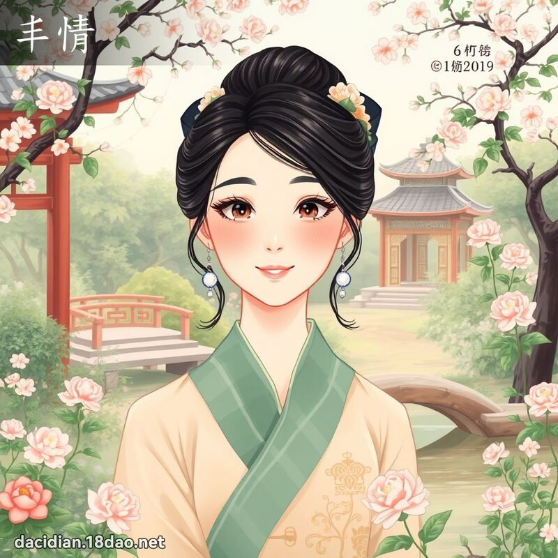 丰情 - 國語大辭典配圖