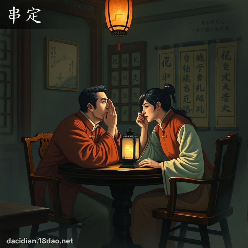 串定 - 国语大辞典配图