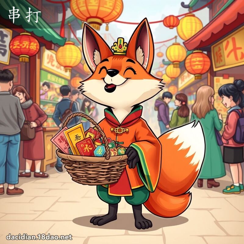 串打 - 国语大辞典配图