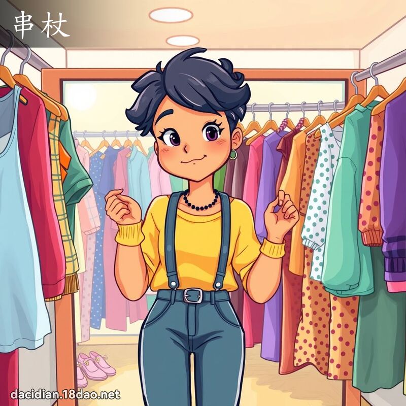 串杖 - 国语大辞典配图