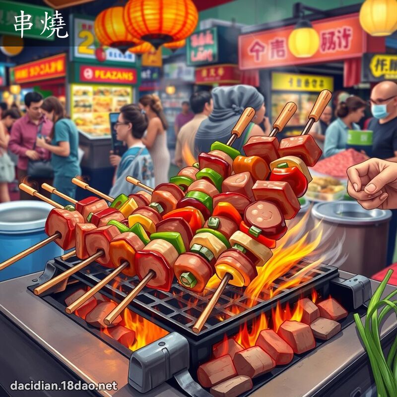 串烧 - 国语大辞典配图