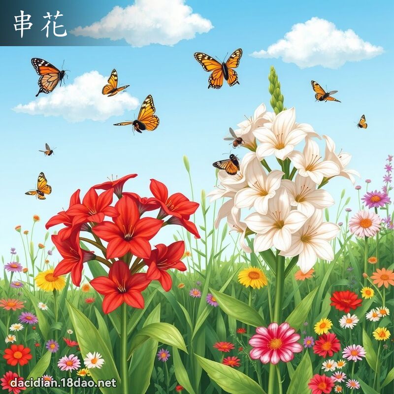 串花 - 国语大辞典配图