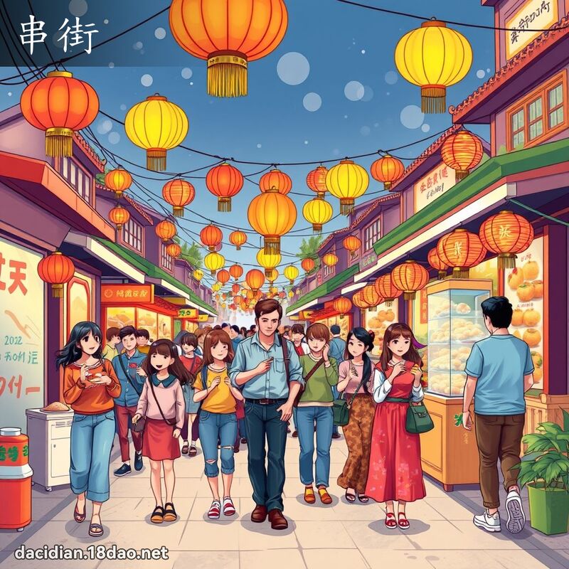 串街 - 国语大辞典配图