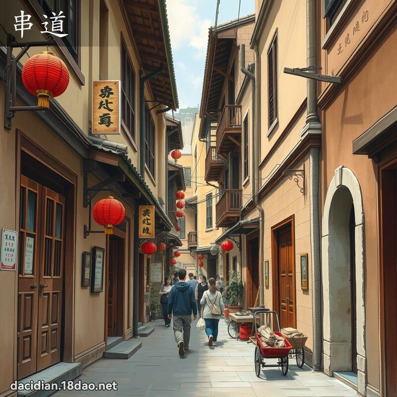 串道 - 國語大辭典配圖