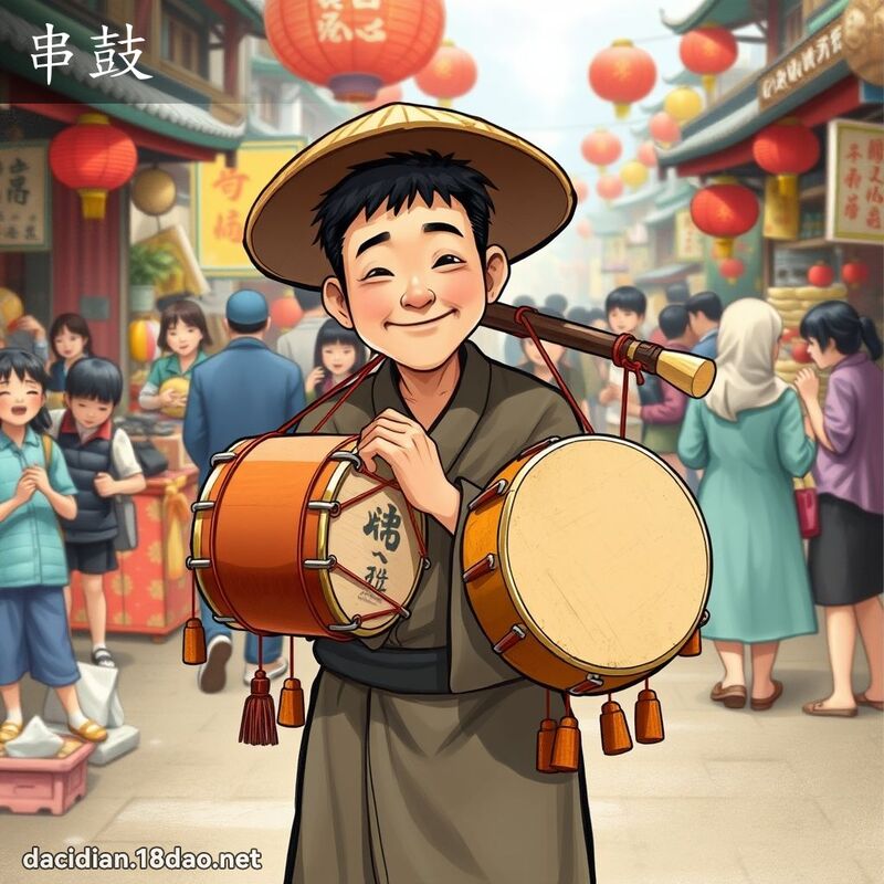 串鼓 - 国语大辞典配图