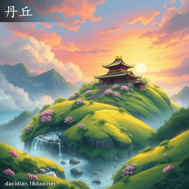 丹丘 - 國語大辭典配圖