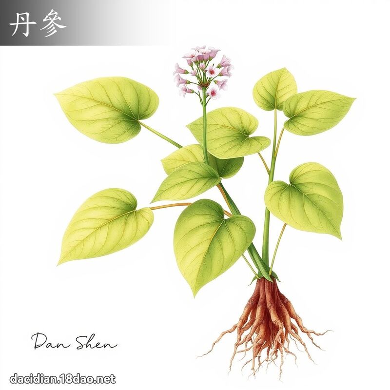 丹參 - 國語大辭典配圖
