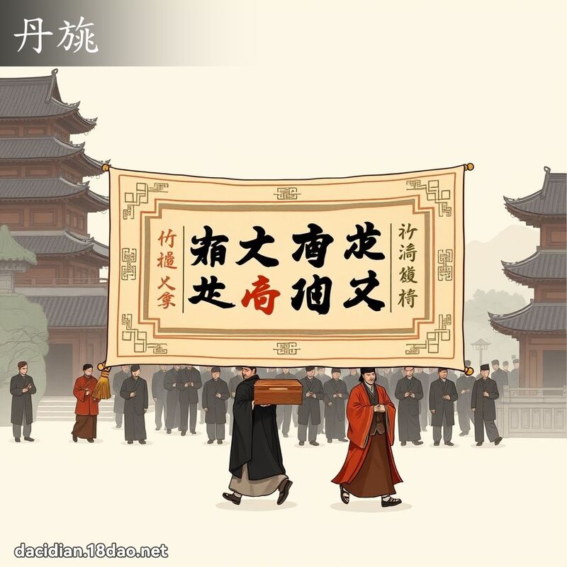 丹旐 - 国语大辞典配图