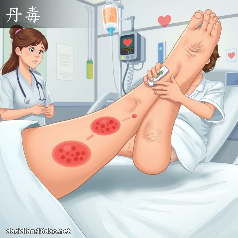 丹毒 - 国语大辞典配图