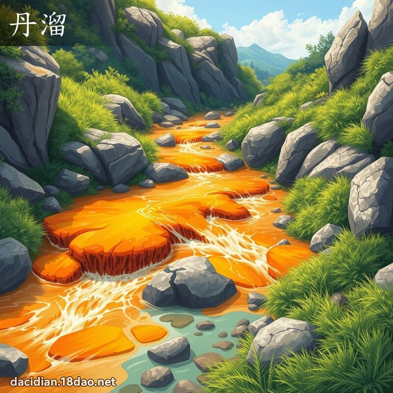 丹溜 - 國語大辭典配圖