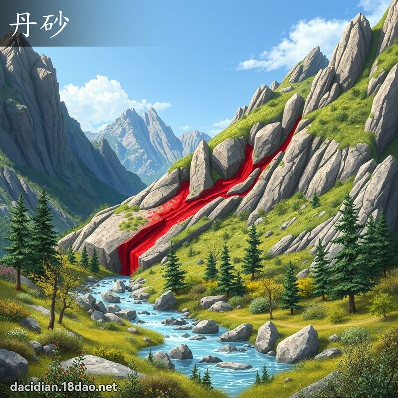 丹砂 - 國語大辭典配圖