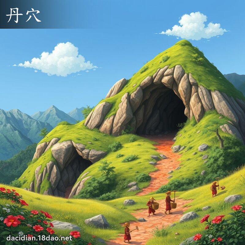 丹穴 - 國語大辭典配圖
