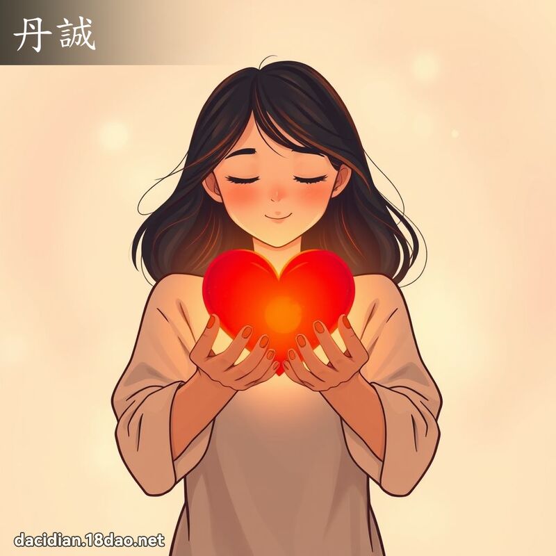 丹誠 - 國語大辭典配圖
