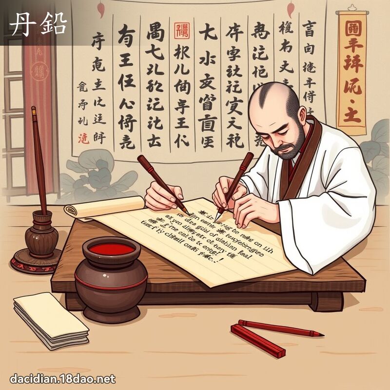 丹鉛 - 國語大辭典配圖