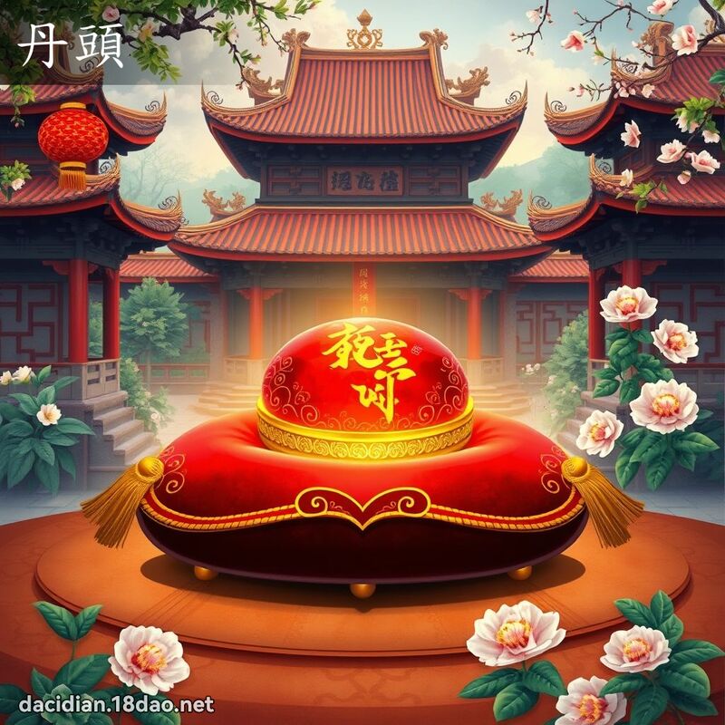 丹头 - 国语大辞典配图