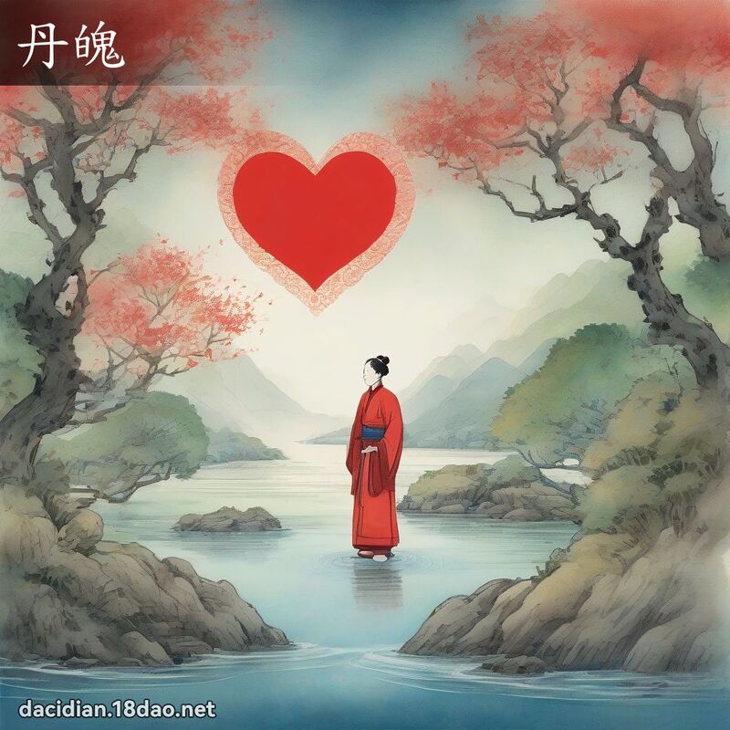 丹魄 - 國語大辭典配圖