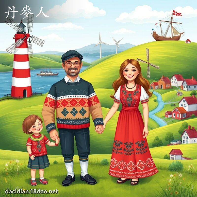 丹麦人 - 国语大辞典配图