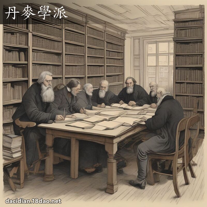 丹麦学派 - 国语大辞典配图