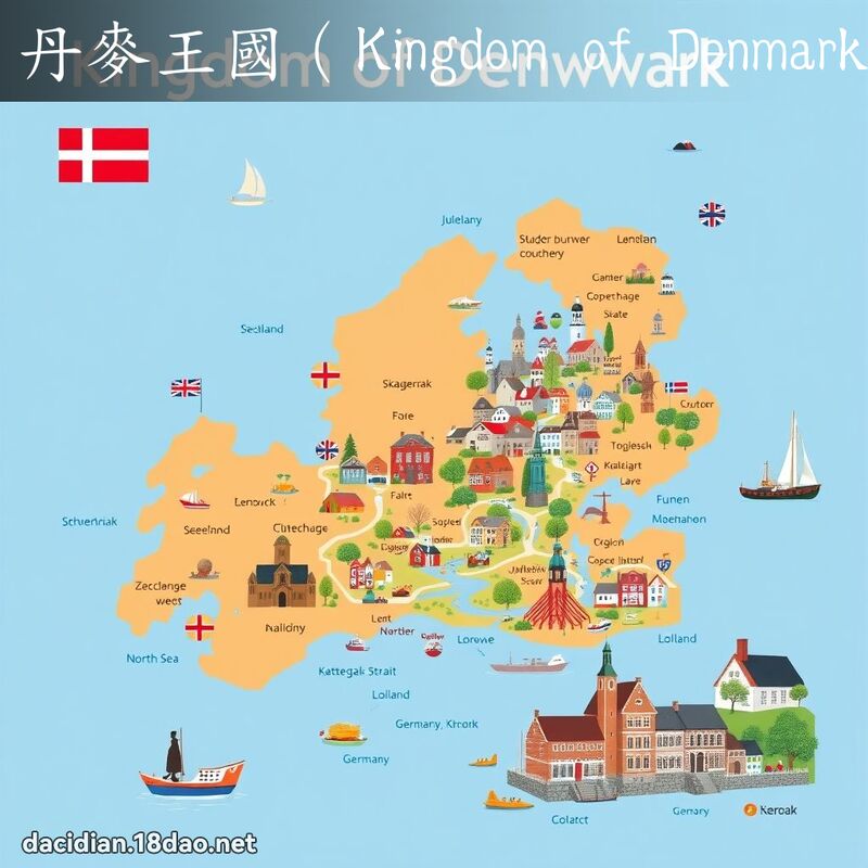 丹麦王国（Kingdom of Denmark） - 国语大辞典配图