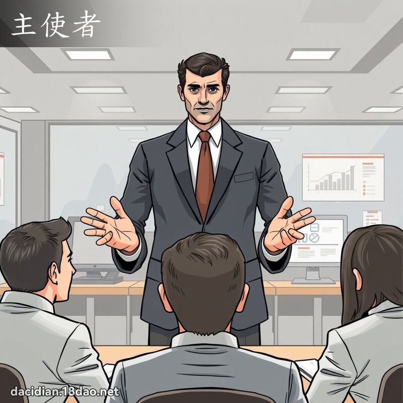 主使者 - 國語大辭典配圖