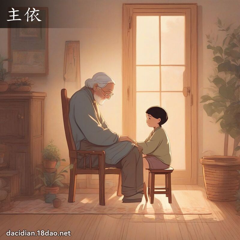 主依 - 國語大辭典配圖