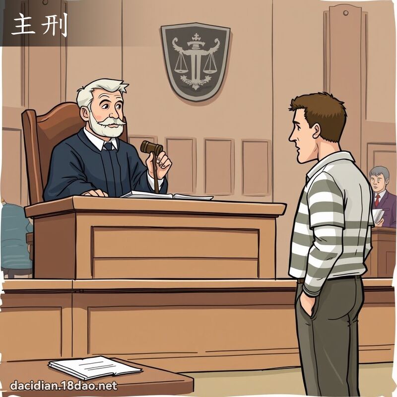 主刑 - 國語大辭典配圖