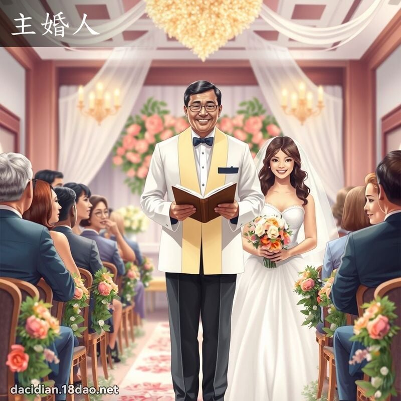 主婚人 - 國語大辭典配圖