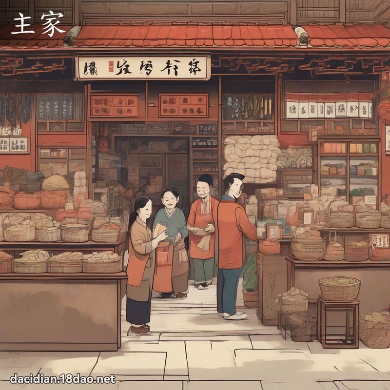 主家 - 国语大辞典配图