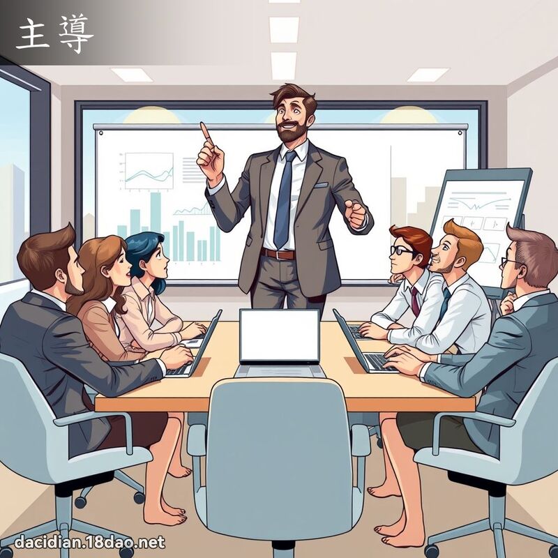 主導 - 國語大辭典配圖