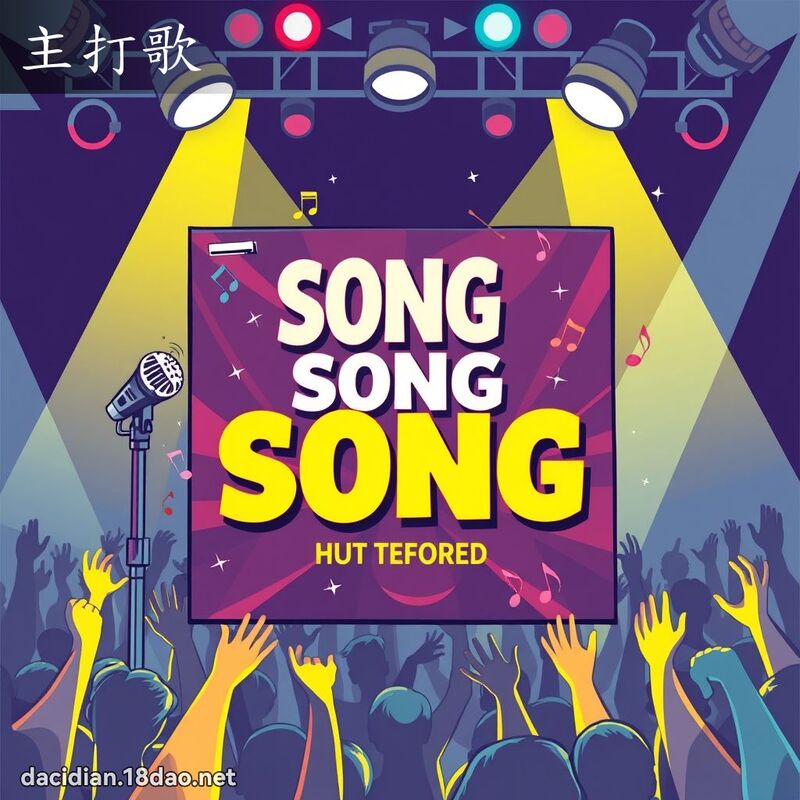 主打歌 - 國語大辭典配圖