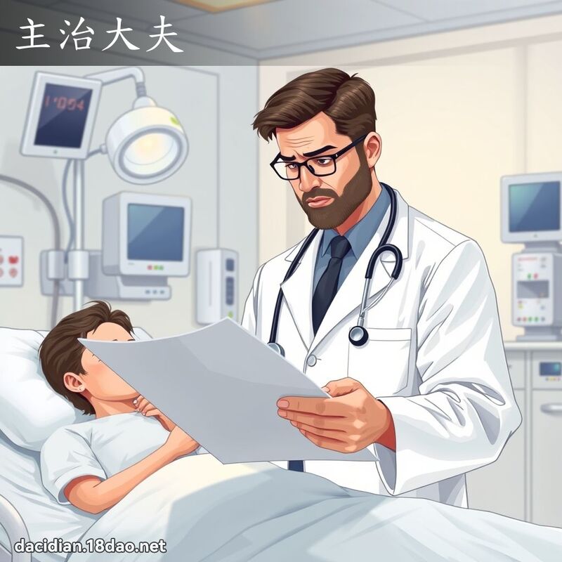 主治大夫 - 国语大辞典配图