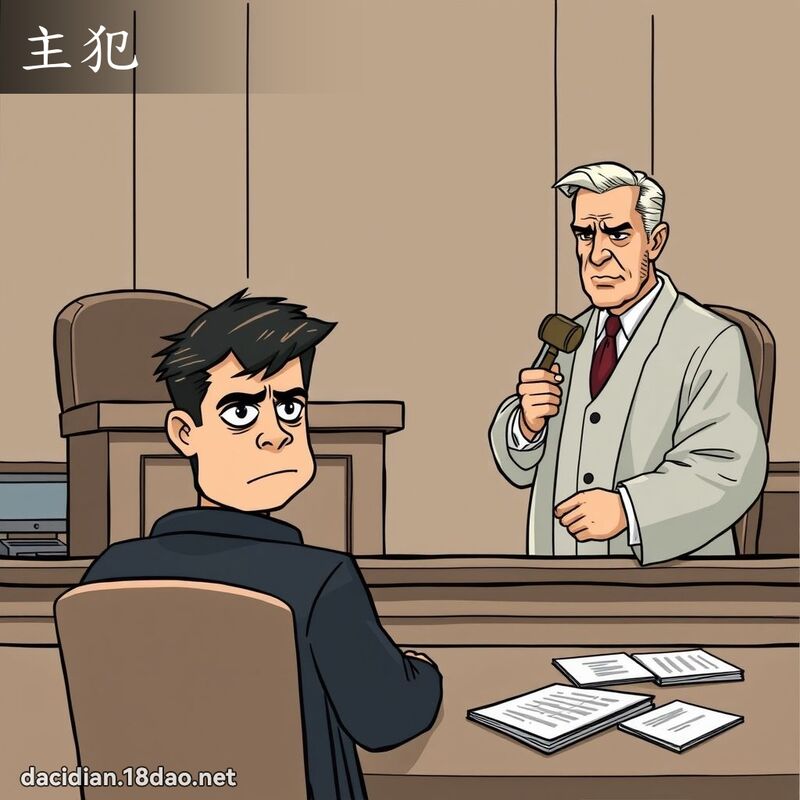 主犯 - 國語大辭典配圖