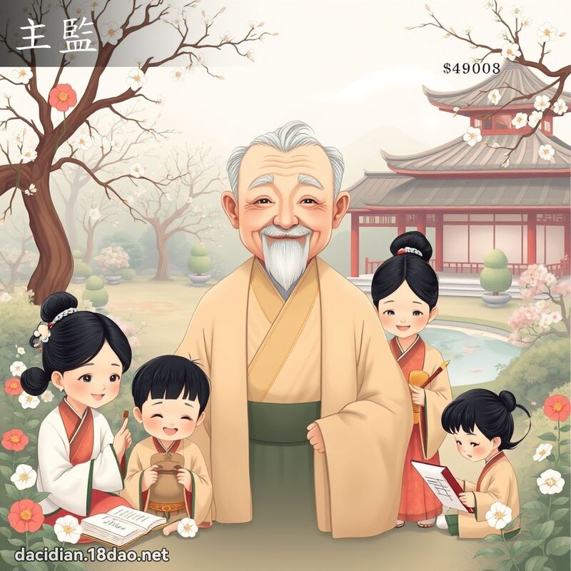 主监 - 国语大辞典配图