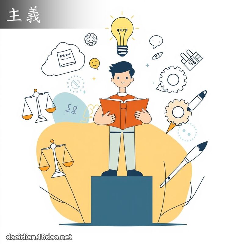 主義 - 國語大辭典配圖