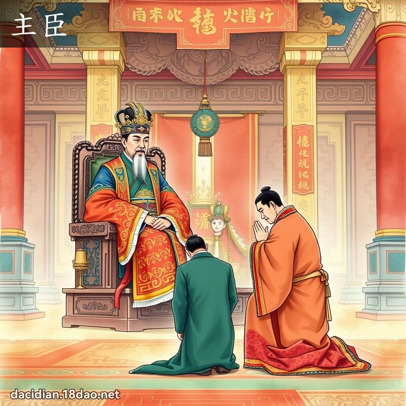 主臣 - 国语大辞典配图