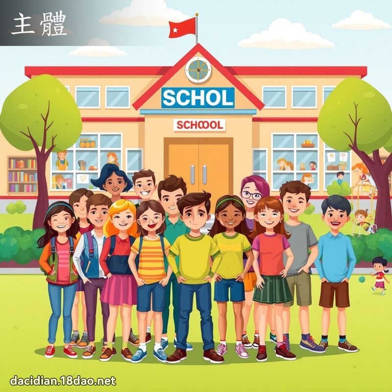 主体 - 国语大辞典配图
