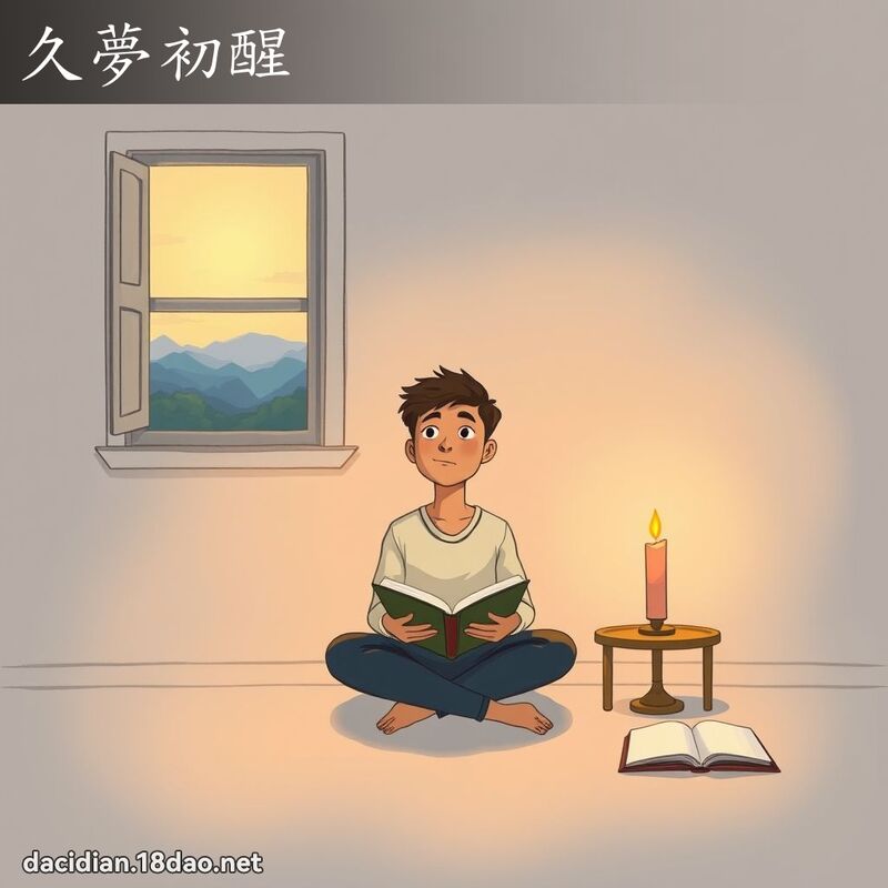 久梦初醒 - 国语大辞典配图