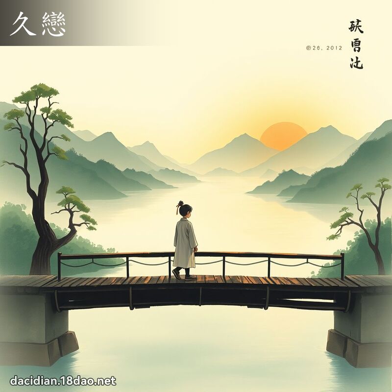 久恋 - 国语大辞典配图